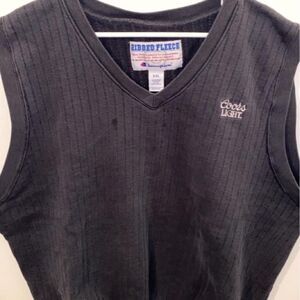 Vintage champion‎ Coors Light sweater vest
